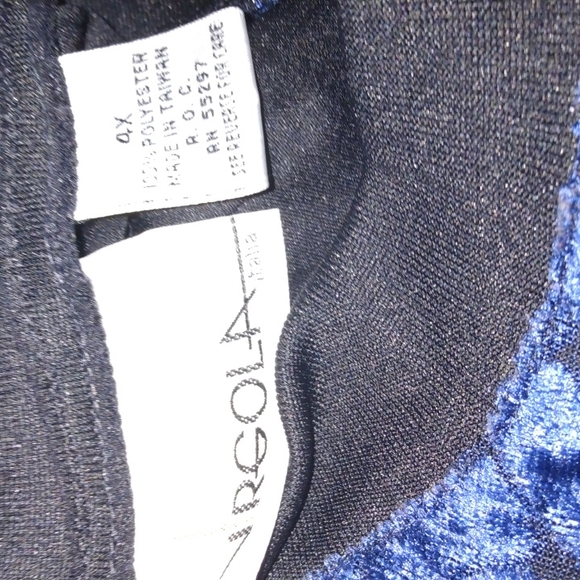 VIRGOLA BLACK/BLUE SHIRT SIZE 4X - Picture 5 of 5